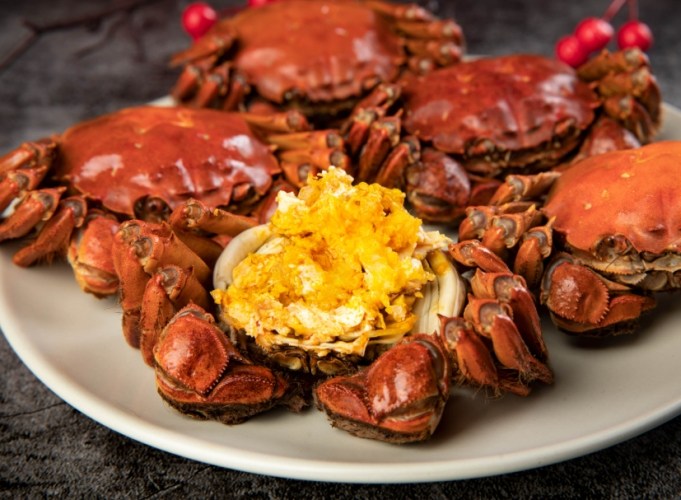 紫蘇葉大閘蟹食譜