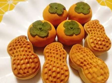 柿子與花生一起吃 柿子與花生一起吃