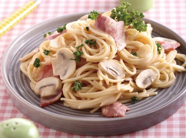 奶油培根熱量計算