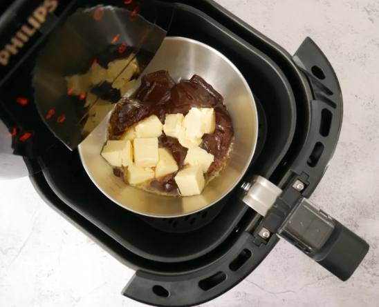 氣炸鍋加熱布朗尼方法 氣炸鍋加熱布朗尼方法