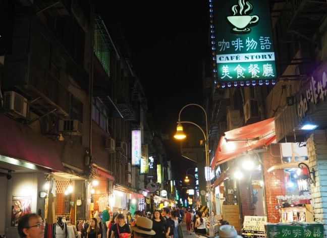 士林夜市地下街美食