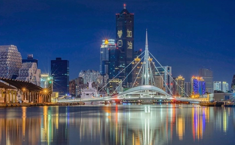 台灣南部夜景 台灣南部夜景