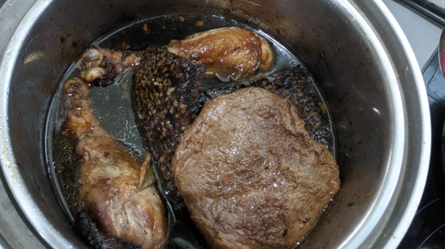 电锅卤鸡腿食谱