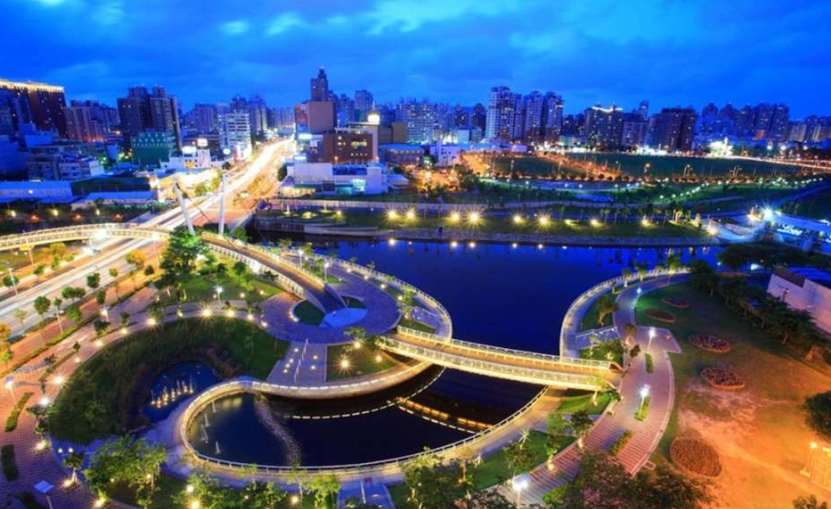 台灣南部夜景 台灣南部夜景