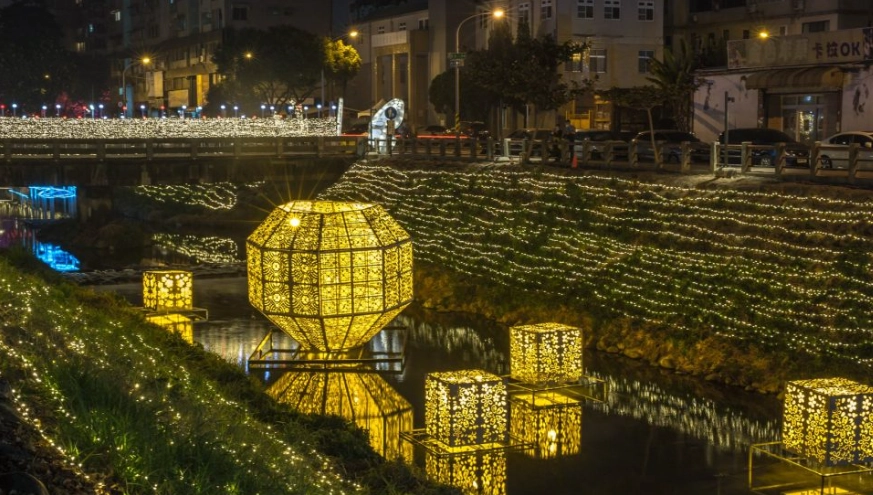 台灣南部夜景 台灣南部夜景