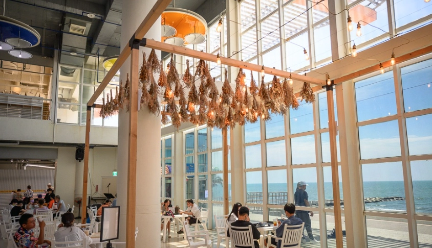 台南咖啡廳海景