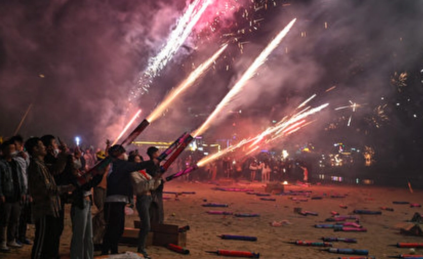 元宵節鞭炮習俗