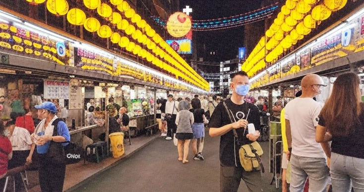 基隆夜市攤位地圖