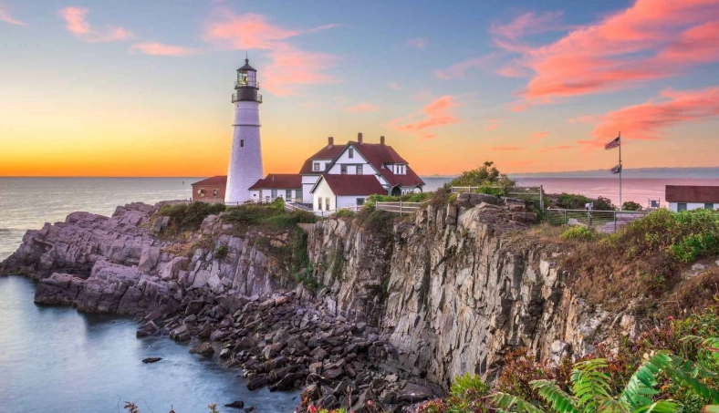 緬因州自然風光