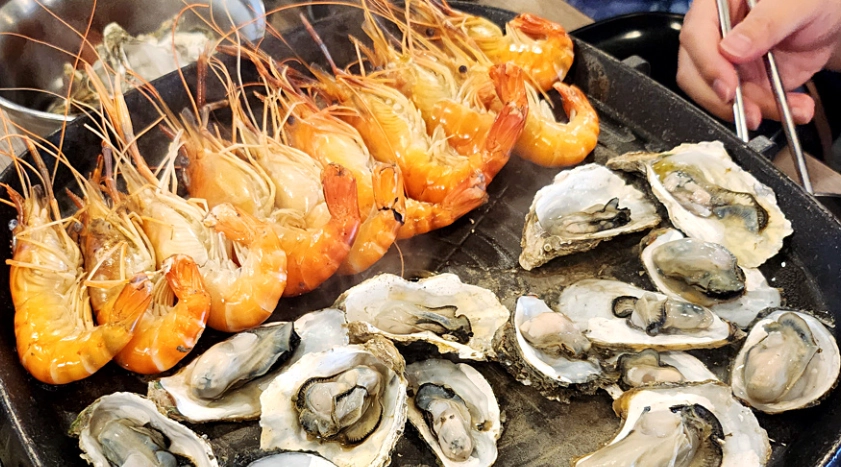 台北流水蝦餐廳