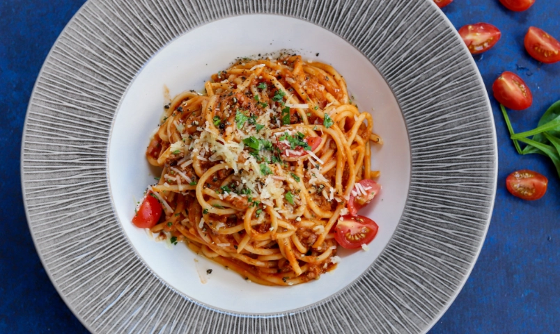 低熱量紅醬義大利麵