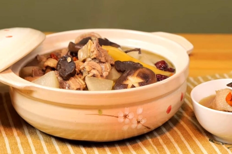 老菜脯雞湯食譜