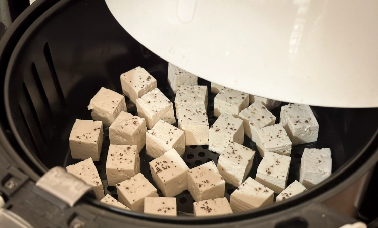 健康氣炸豆腐食譜