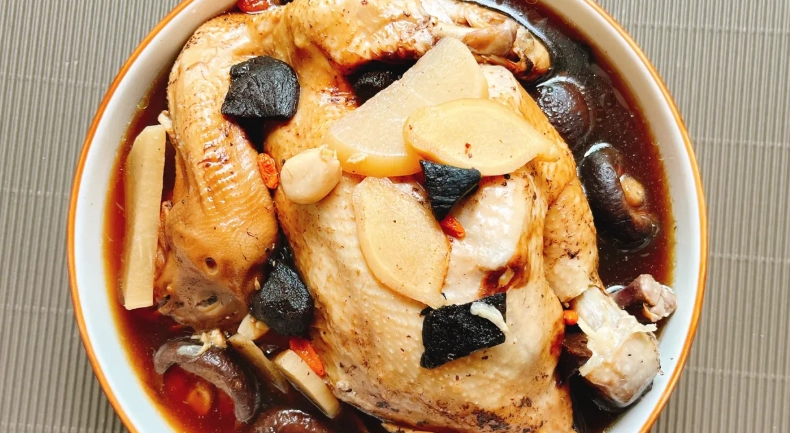 老菜脯雞湯功效