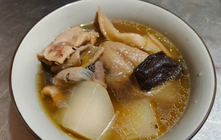 菜脯蘿蔔雞湯 營養