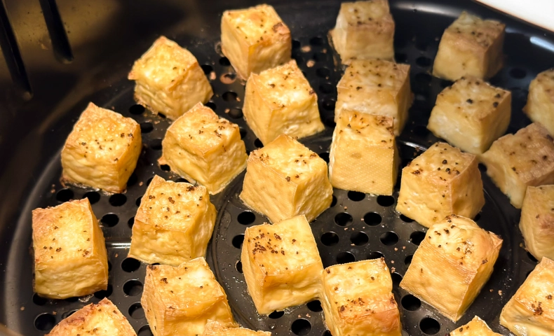 不裹粉氣炸豆腐