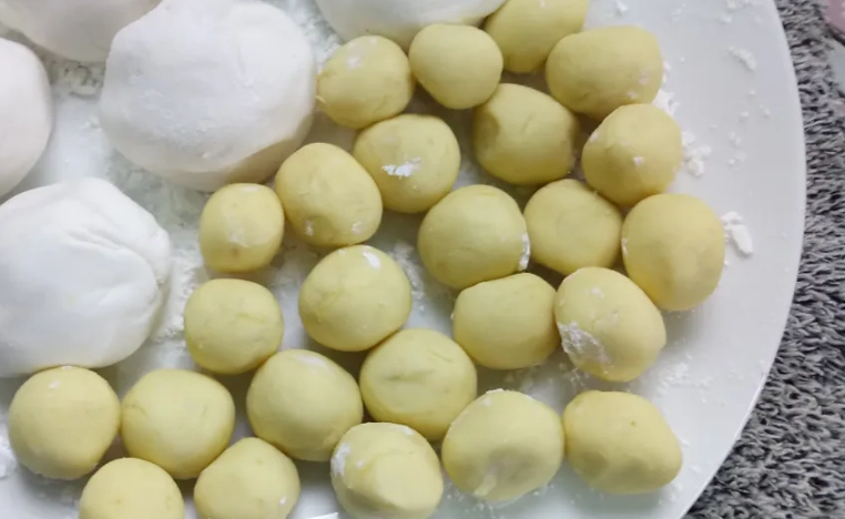 自製地瓜湯圓
