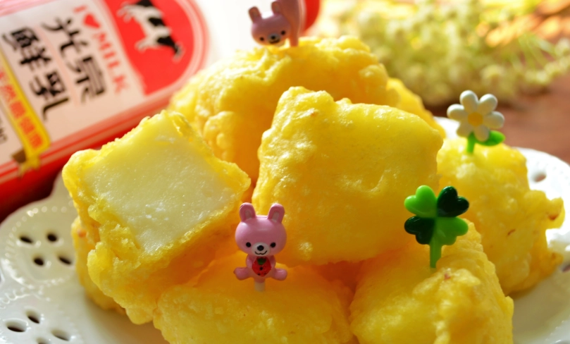 無玉米粉炸鮮奶食譜