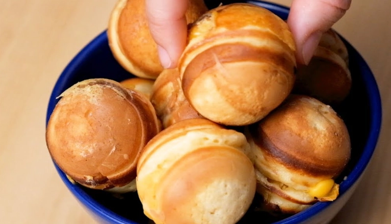 章魚燒烤盤雞蛋糕 做法