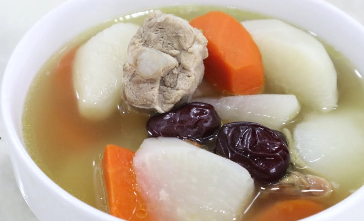 红白萝卜汤营养