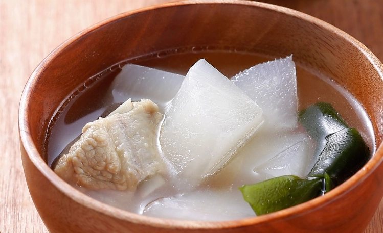 白蘿蔔滚湯做法