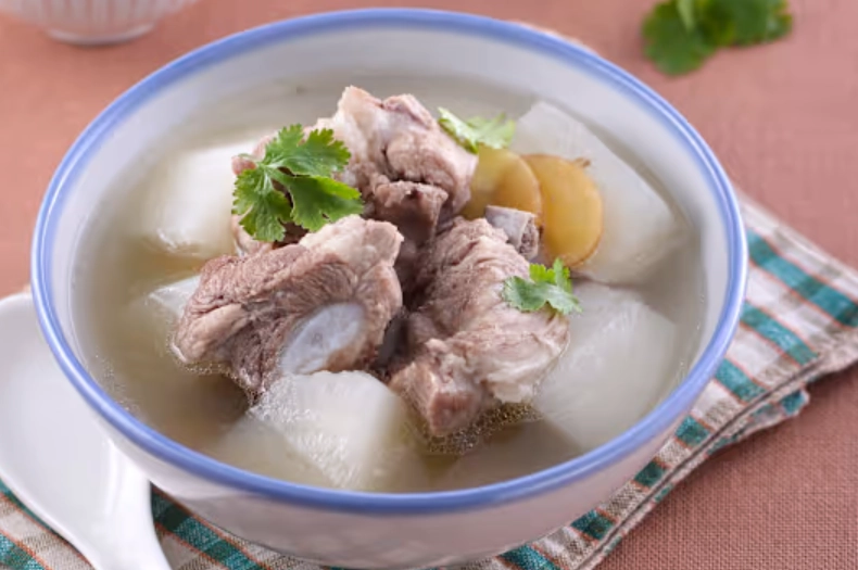 白蘿蔔排骨湯營養