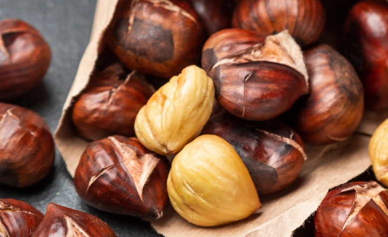 快速剝栗子技巧