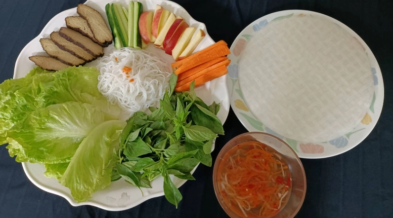 越南炸春捲內餡做法