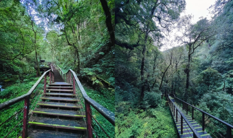 拉拉山登山路線