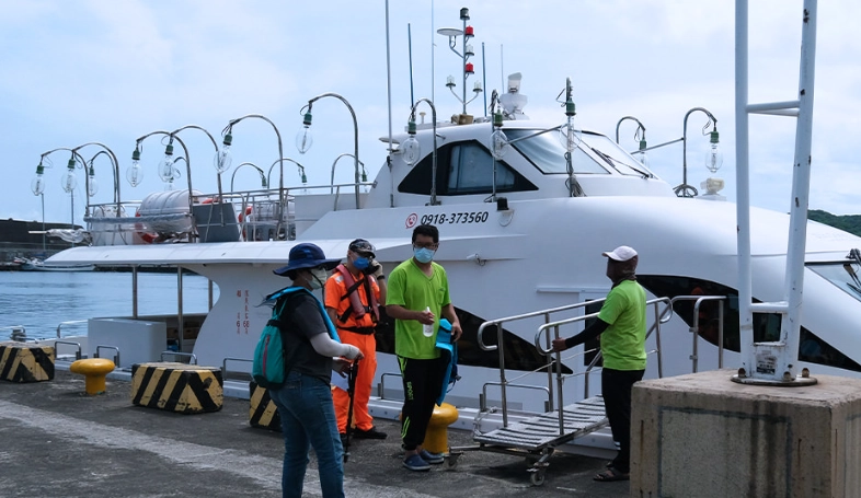 基隆嶼交通方式