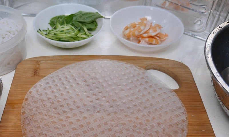 越式春捲皮怎麼泡