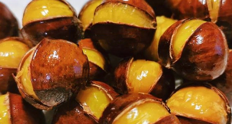 栗子皮去除方法