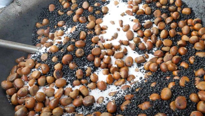 香港美食炒栗子