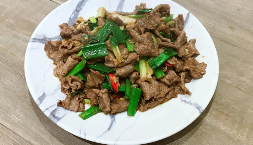 蔥爆沙茶牛肉 做法