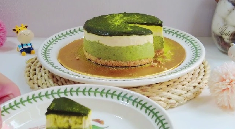 抹茶芝士蛋糕 做法