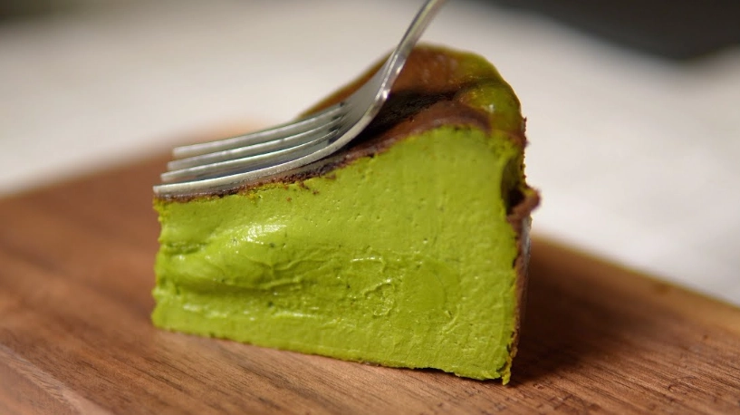 抹茶優格巴斯克 食譜